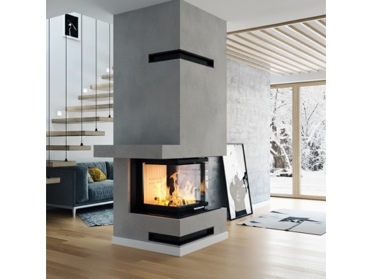 Kamīns TRINITY TRI54x54x53 (10 kW)