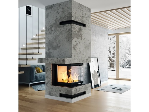 Kamīns TRINITY TRI54x54x53 (10 kW)