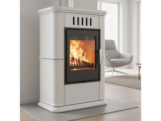 Kamīnkrāsns Flama OLBIA Eko (Ziloņkauls)