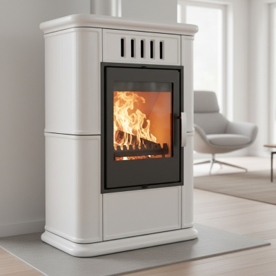 Kamīnkrāsns Flama OLBIA Eko (Ziloņkauls)