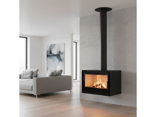 Kamīns CUBO CF (Uz plaukta vai pie sienas)