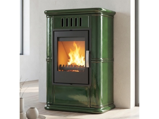 Kamīnkrāsns Flama OLBIA Eko (Olīva)