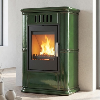 Kamīnkrāsns Flama OLBIA Eko (Olīva)