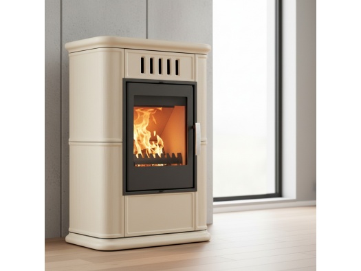 Kamīnkrāsns Flama OLBIA Eko (Kapučīno)