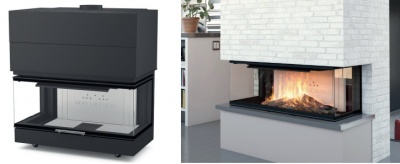 Kamīns TRIODESIGN (Ar stikla platumu 1080mm)