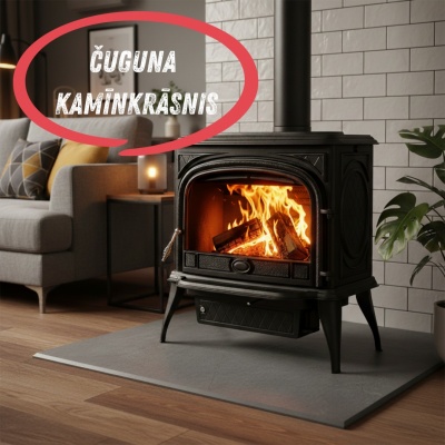 Čuguna kamīnkrāsnis Niko 5